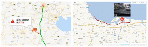 路線偏離報警與監(jiān)控 路線偏離報警與監(jiān)控